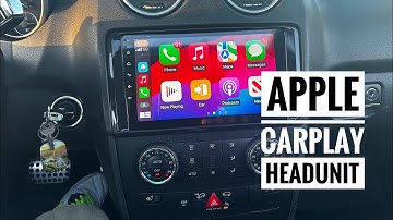 Installing Apple Carplay in 2006-2011 Mercedes Benz ML350 W164
