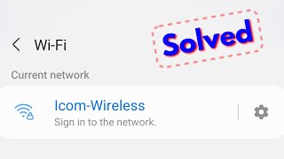 Fix sign in to the network wifi problem screenshot 5