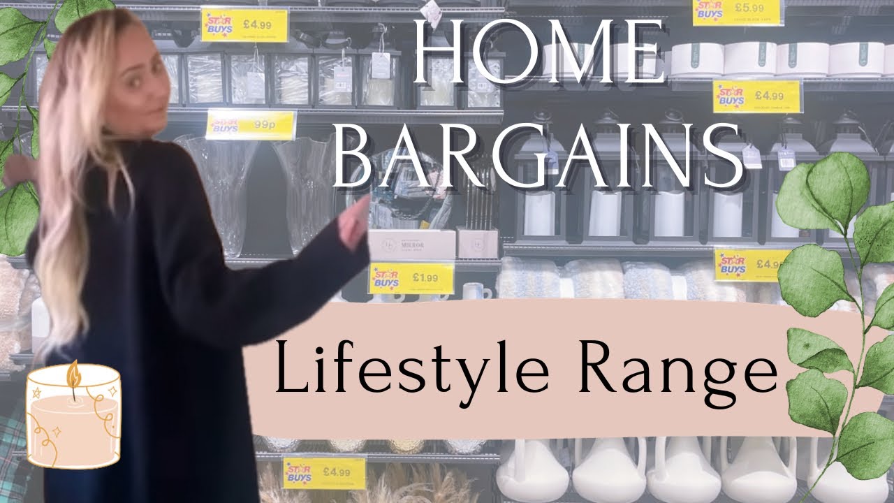 WOW HOME BARGAINS LIFESTYLE RANGE IS JUST AMAMZING homestyle new 