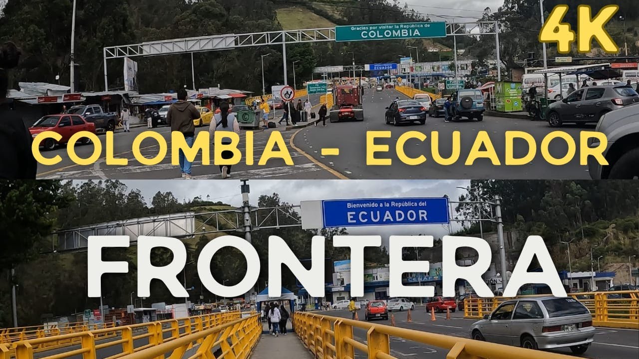 Puente Rumichaca, Paso fronterizo entre Colombia y Ecuador - [4K] PASOS POR DESCUBRIR