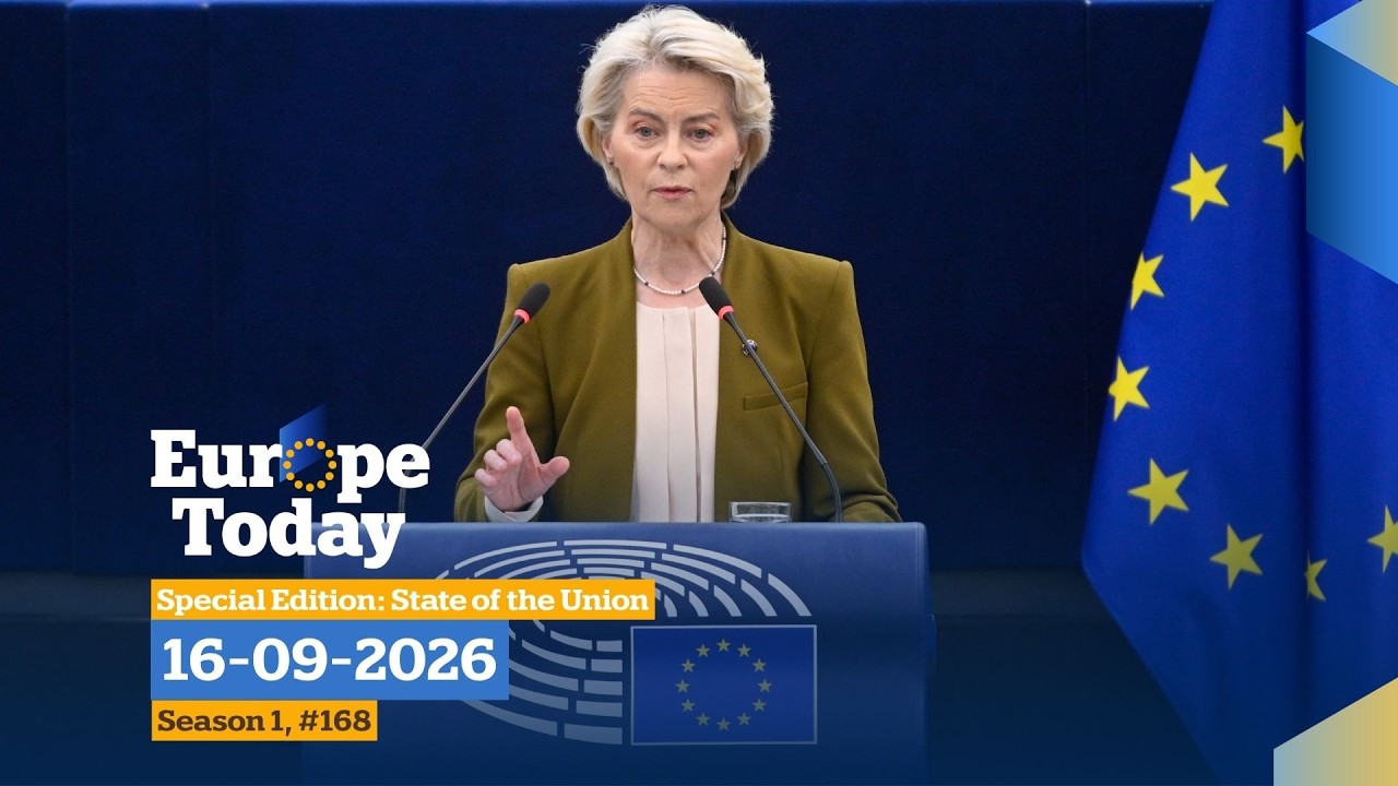LIVE: Von der Leyen's State of the Union amid mounting challenges for the EU | Europe Today #168
