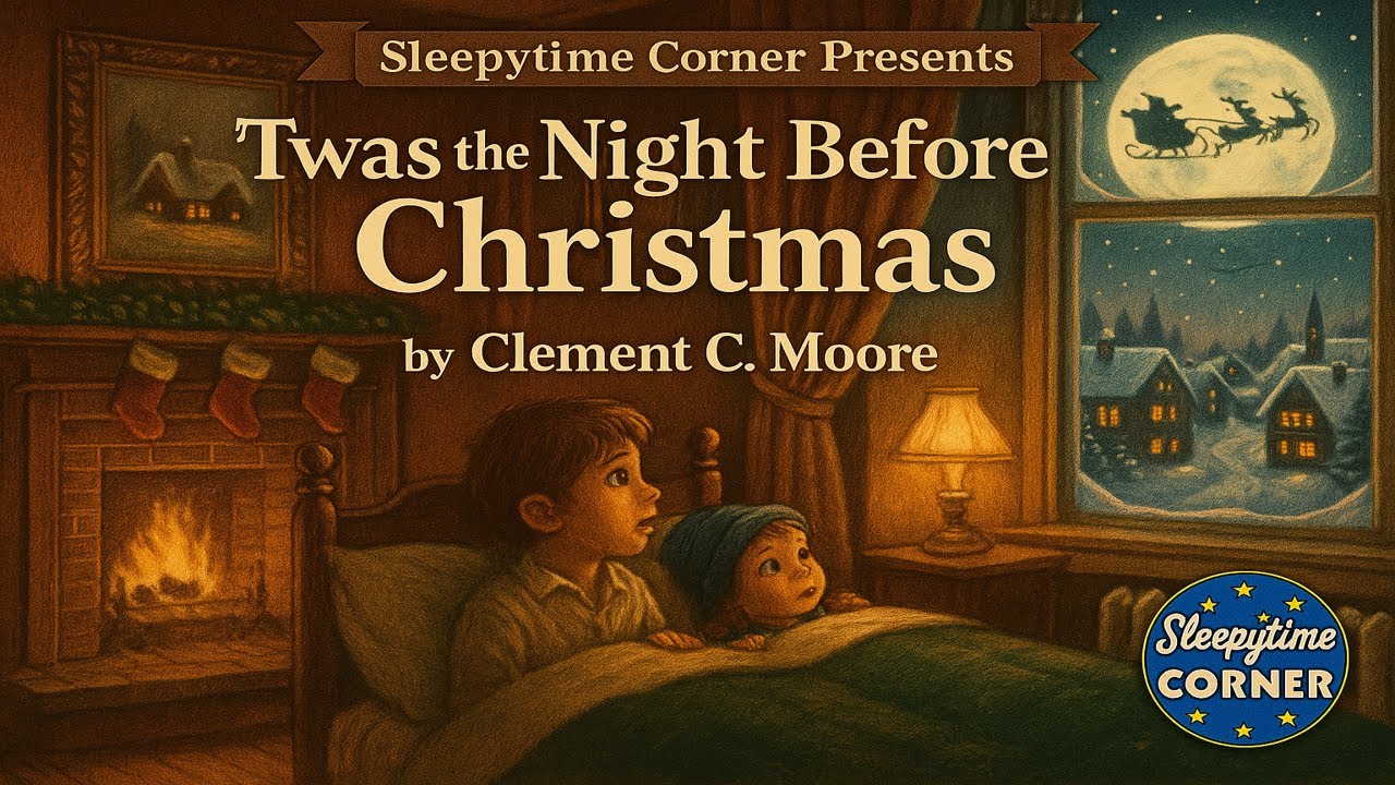 🎄 'Twas the Night Before Christmas | Classic Holiday Bedtime Story for Kids | Sleepytime Corner