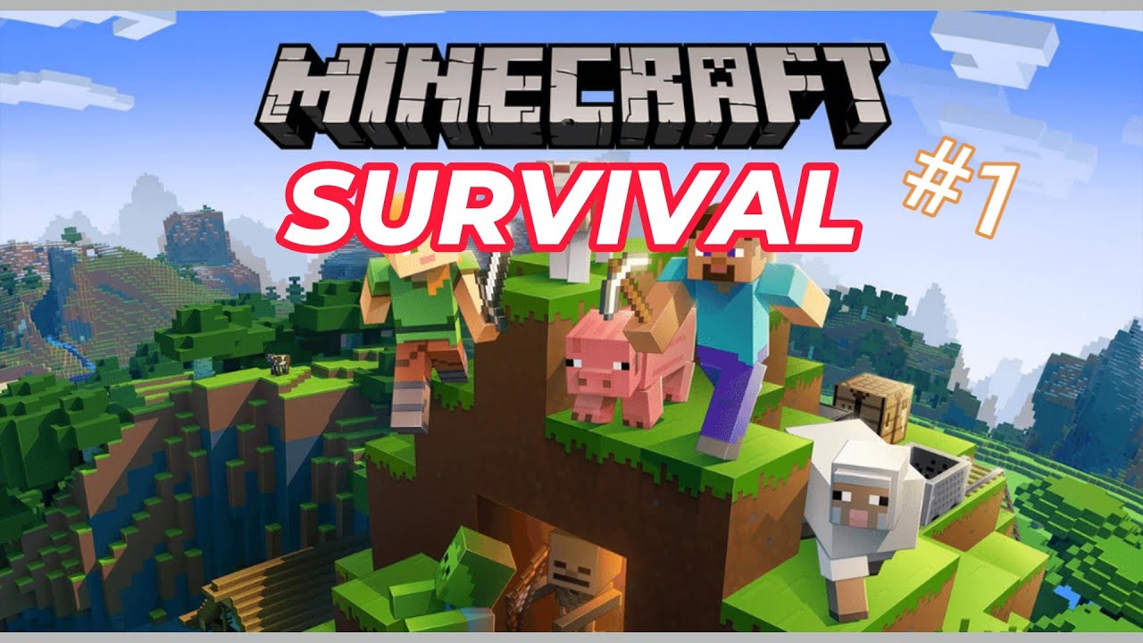 Minecraft Survival World | Let's Play | Episode 1 - YouTube
