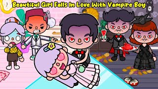 Beautiful Girl Falls In Love With Vampire Boy   Lisa's Stories | Toca Life World | Toca Boca