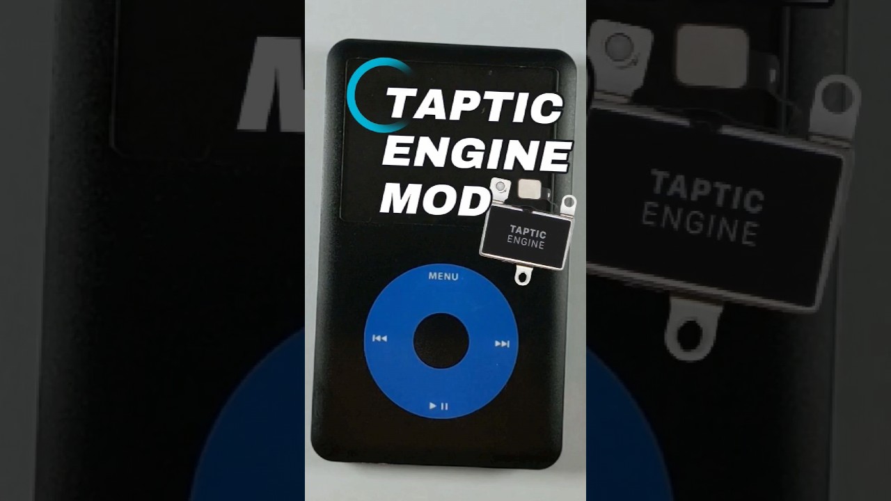 Taptic Engine in an iPod? #ipod #ipods #apple - YouTube
