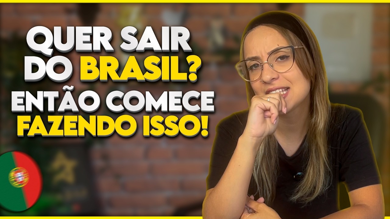 ⁣O que precisa para sair do Brasil e ir para Portugal 2024