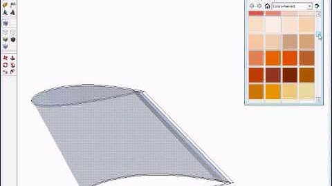 Sketchup Wing skin