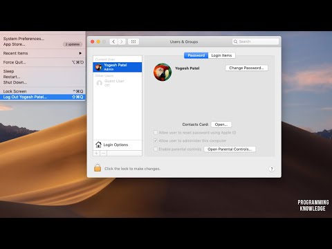 How to Change the Profile Picture on Your Mac Computer | Change a User Account Picture on a macOS