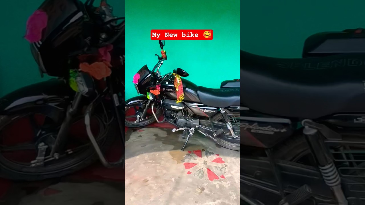 My New splendor bike 2.0 😱 