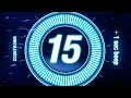 15 seconds countdown timer  with beep every 1 sec 