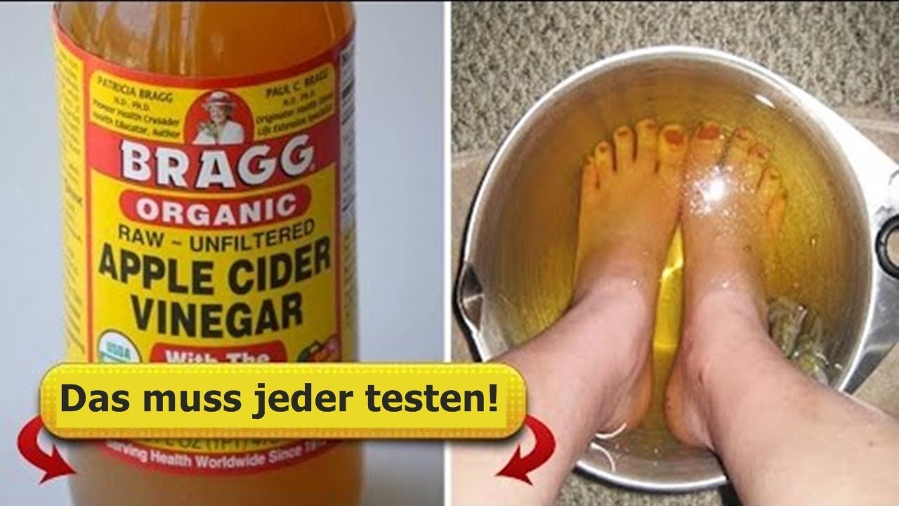 Diese Frau taucht ihre Füße in Essig, was dann passiert, ist kaum zu glauben!