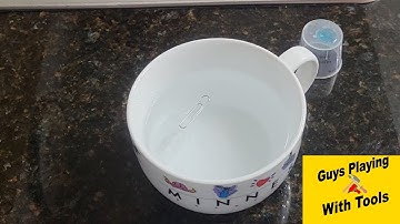 Floating Paper Clip - Fun and easy science for kids