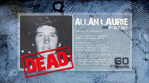 PERSON OF INTEREST: Allan 'Shorty' Laurie