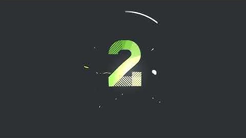 Intro Template Countdown Timer 5 Seconds, Free Intro Video, Motion Graphic