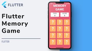 Build a Memory game with Flutter | Flutter Tutorial for Beginners