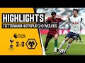Defeat in the capital | Tottenham Hotspur 2-0 Wolves | Highlights