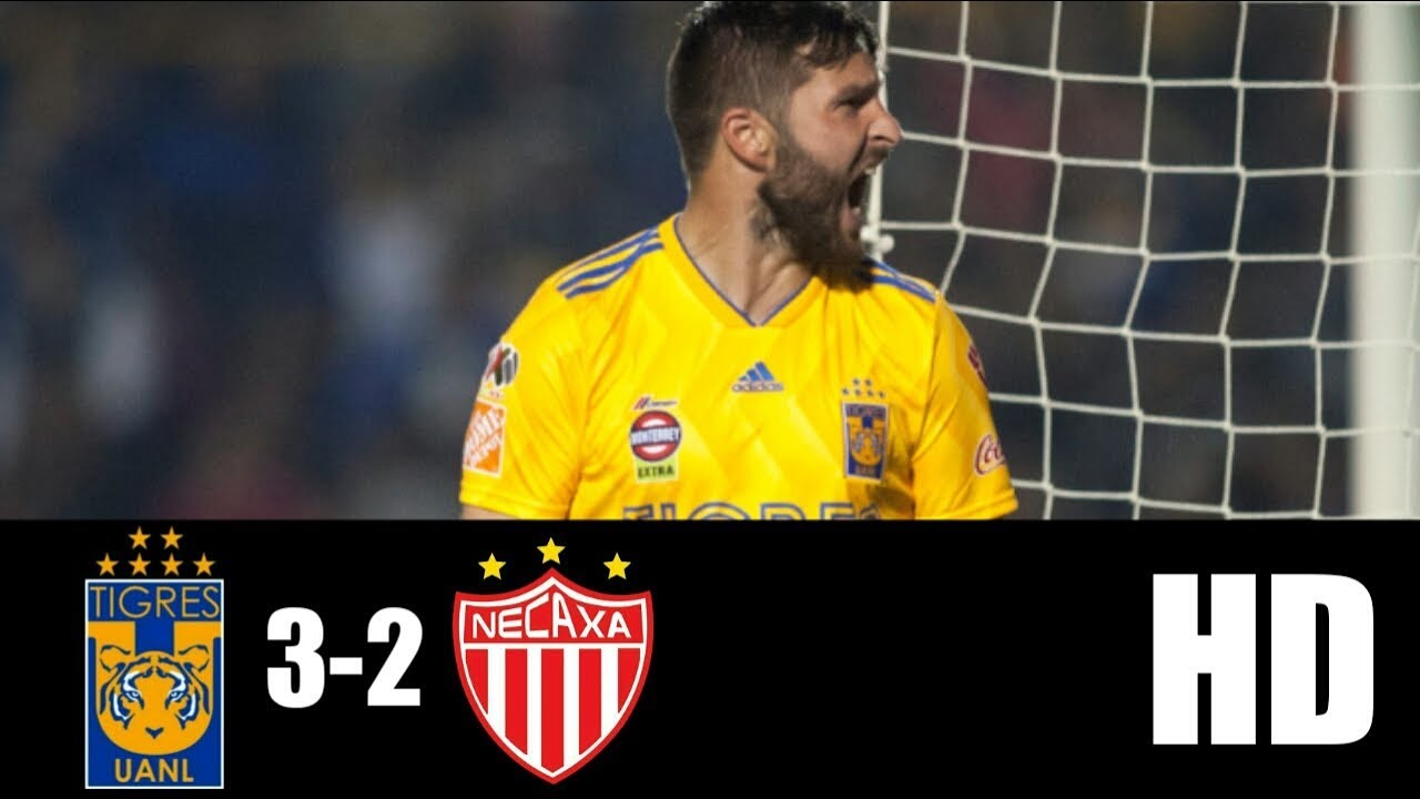 Tigres vs Necaxa 3-2 | RESUMEN GOLES | LIGA MX | 2019 - YouTube