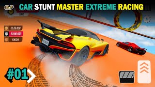 CAR STUNT MASTER - EXTREME RACING GAMEPLAY VIDEO screenshot 4