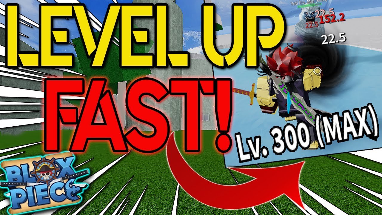 HOW TO LEVEL UP FAST IN BLOX FRUITS!?, BLOX FRUITS, ROBLOX