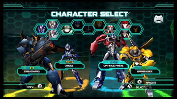 Transformers Prime The Game Wii U Multiplayer Brawl part 2
