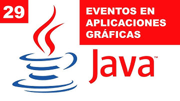 29. Tutorial Java: Eventos en aplicaciones gráficas