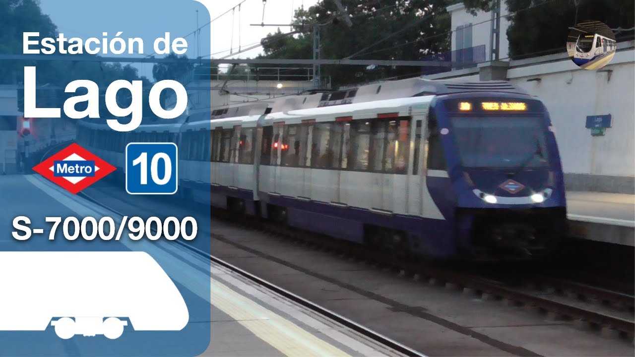 Circulaciones por Lago | Metro de Madrid L10 (Series 7000/9000)