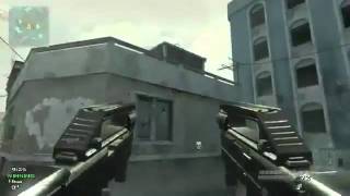 INSANE Throwing Knife Kill On MW3