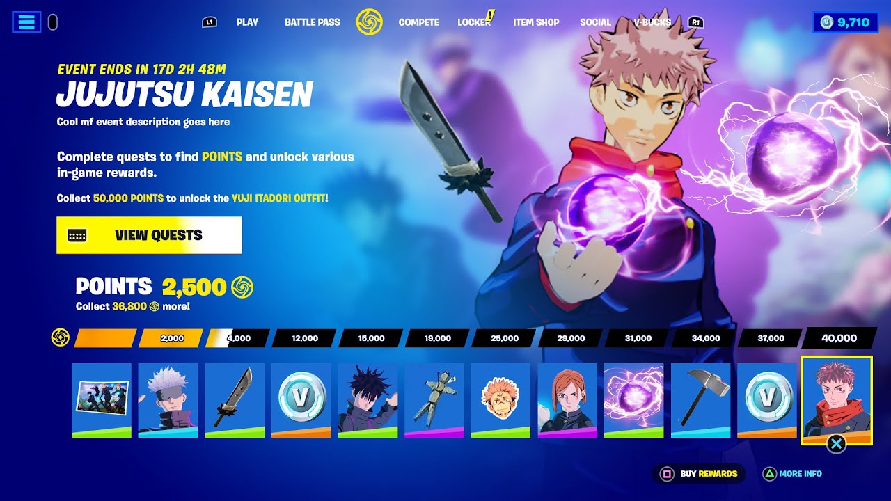 Fortnite update 25.30 PATCH NOTES, downtime, Jujutsu Kaisen, WWE skins and  more, Gaming, Entertainment