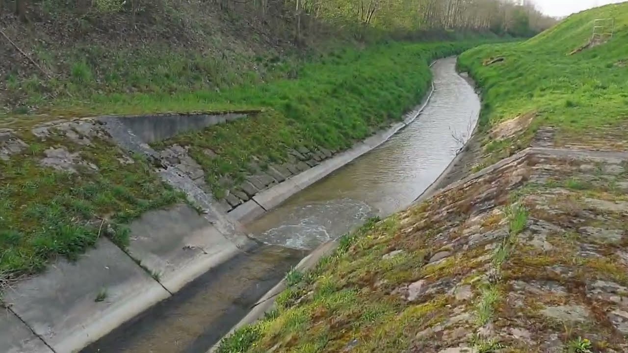 Der Holzbach - Part 3 - Von der Quelle (fast) bis zur Mündung in die Emscher - Herten - 13.04.2022