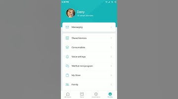 Xiaomi Mi Home Android application latest version v5.5.56 on Xiaomi Mi 6