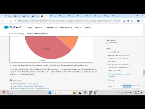 EXAMINE SCHEDULING POLICIES