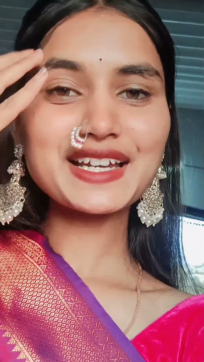 Raja mla nauvari Saree pahije..✨@surve_mayuri❤