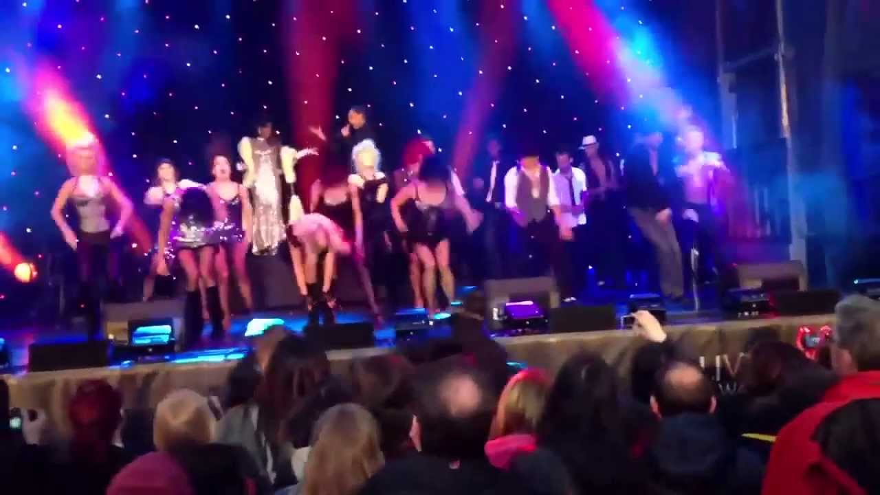 The Cast Of Burn The Floor Perform At Covent Garden For The