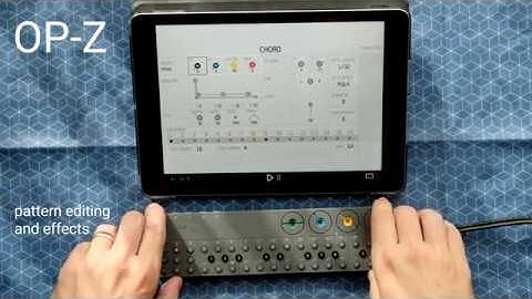 Teenage Engineering OP-Z music workflow