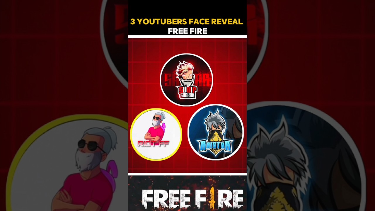 3 YOUTUBERS 🤯FACE REVEAL ‼️ 