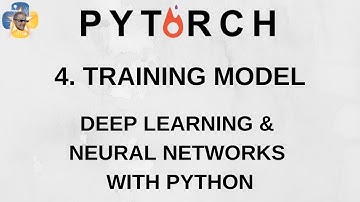 Training Model - Deep Learning and Neural Networks with Python and Pytorch p.4