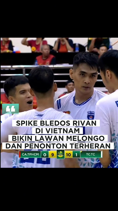 Spike Bledoss Rivan di Vietnam #rivannurmulki #volitarkam #volleyball #volimania #voliindonesia