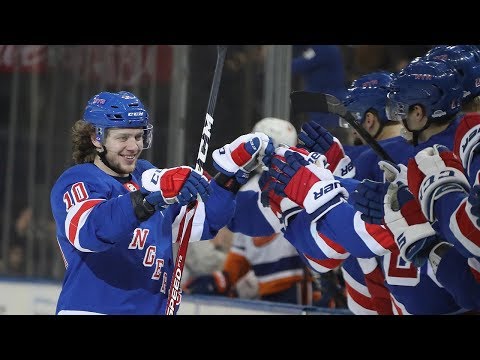 Panarin dominates Isles with 5-point night