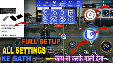 Free Fire Kaise Khele Keyboard Mouse Se gg mouse pro
