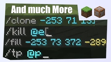 Minecraft Commands 101 #1