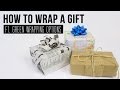 DIY | How to Wrap a Gift (ft. Green Wrapping Options)