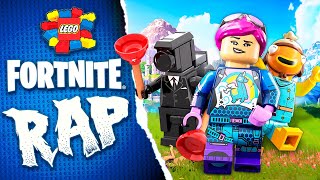 Video thumbnail of "Te LO CUENTO TODO!🎵 RAP de LEGO Fortnite  ⭐ AleROFL"