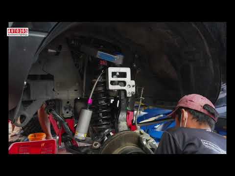 Video Bộ nâng gầm Option 4 inch cho bán tải Ford Ranger tại... - youtube