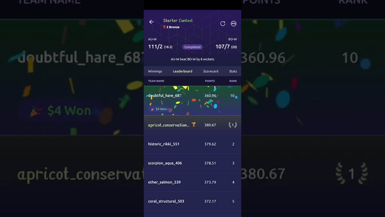 Got rank 10 in rario d3 club...