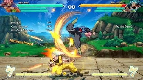 DBFZ - Goku Black No Assists Combo (2 bars, 5800 DMG)