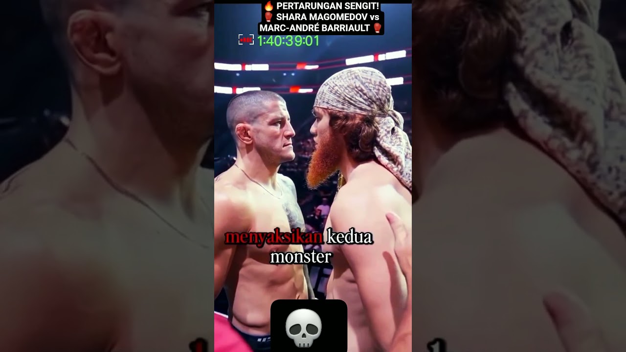 Pertarungan Mengerikan🥊 Shara Magomedov vs Marc-André Barriault | UFC Shorts#Shorts#derisxhtf