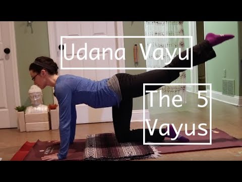 The 5 Vayus: #4 UDANA VAYU Practice- LauraGyoga 