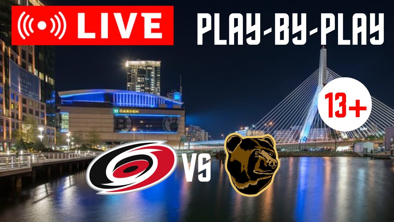 LIVE Carolina Hurricanes VS Boston Bruins YouTube