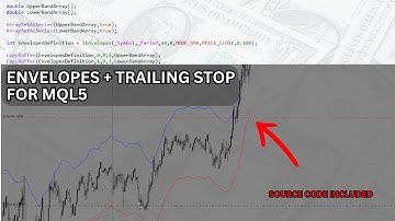 Envelopes Trailing Stop EA (Buy Only) | MQL5 Coding Tutorial for MT5