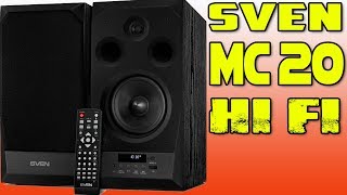 Колонки Sven MC 20 / Обзор / Мощная Hi-Fi Акустика 2.0 с Bluetooth  🎵